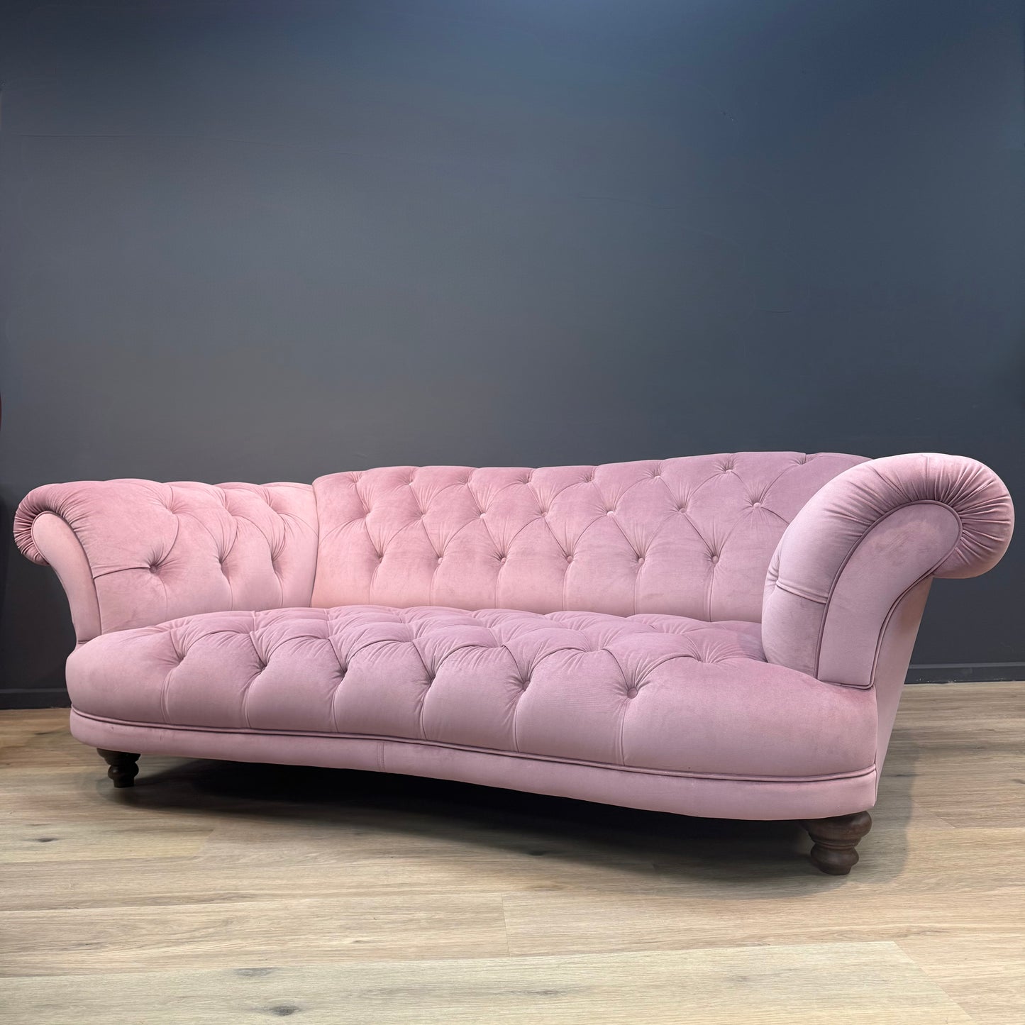 Oskar Velvet Chesterfield | Clover