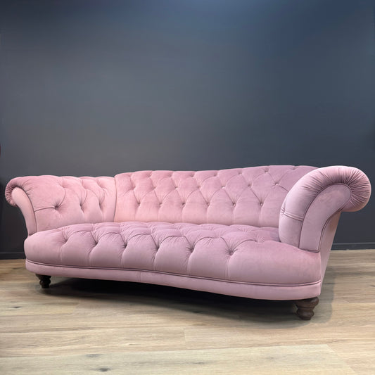 Oskar Velvet Chesterfield | Clover