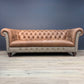 Buck | Harris Tweed & Leather Sofa -  Model 2
