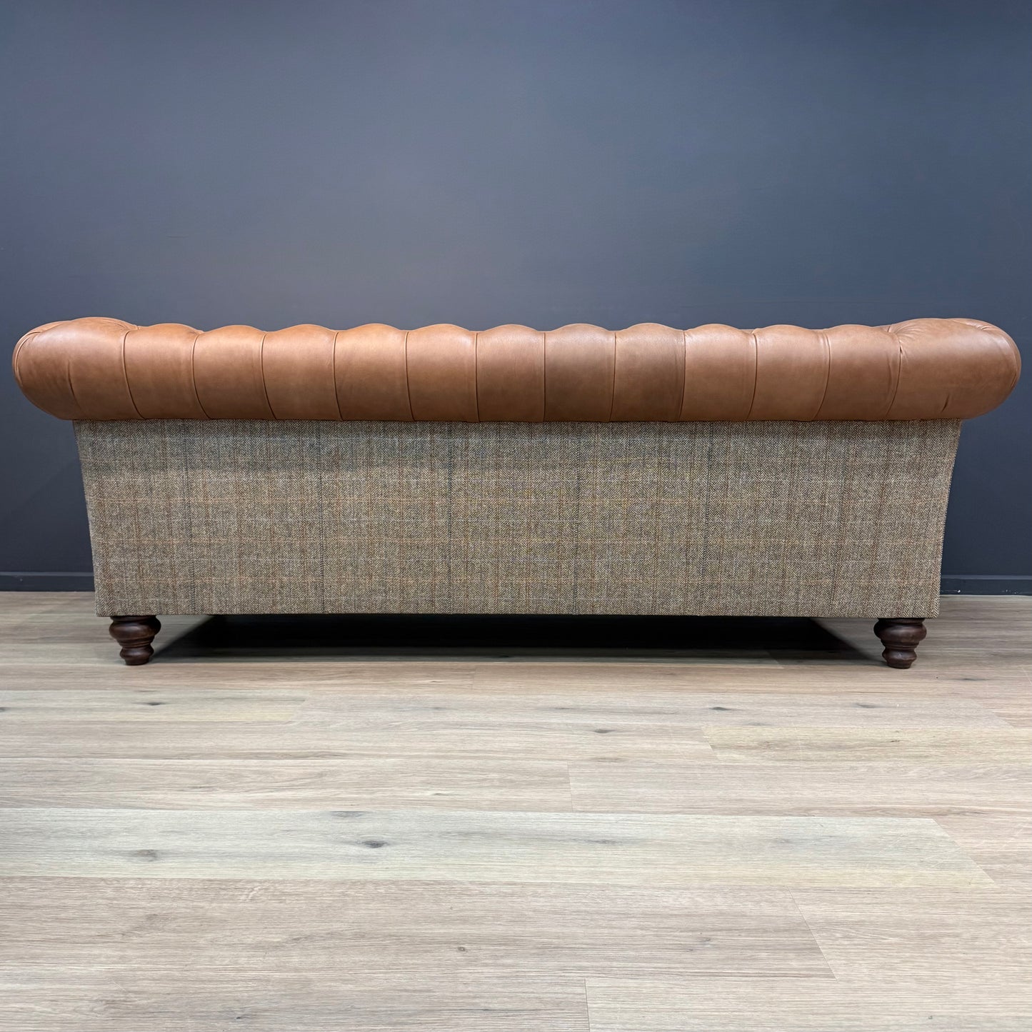 Buck | Harris Tweed & Leather Sofa -  Model 2