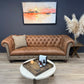 Buck | Harris Tweed & Leather Sofa -  Model 2