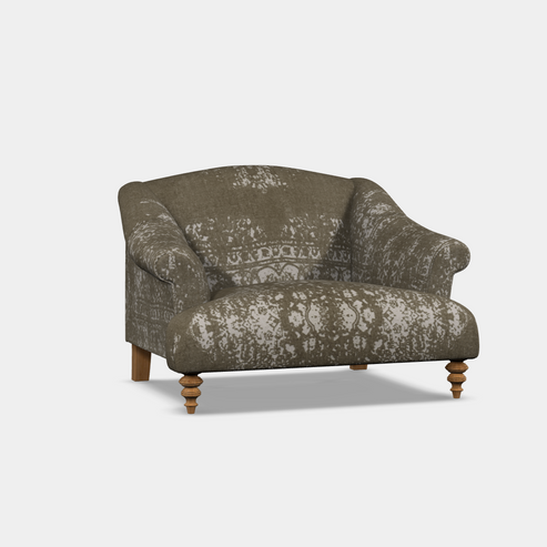 Jacaranda Bagru Sofa - Rydan Interiors