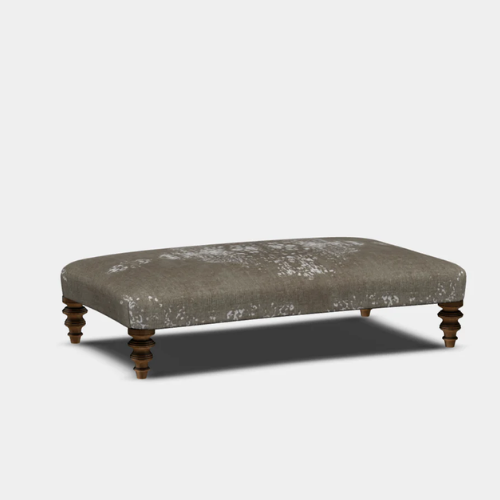Jacaranda Curved Footstool - Rydan Interiors