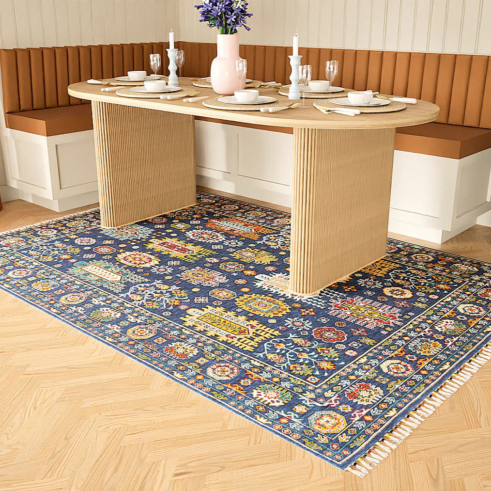 Malaki Luxury Rug | Blue - Rydan Interiors