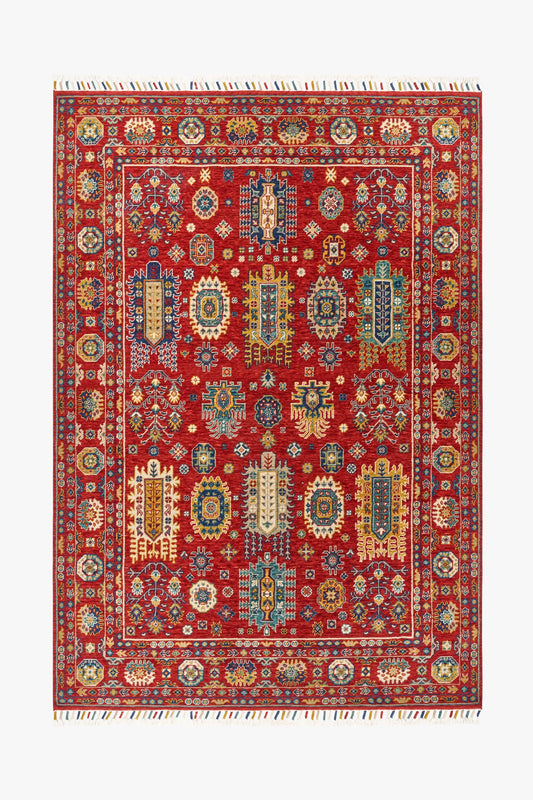 Malaki Luxury Rug | Red