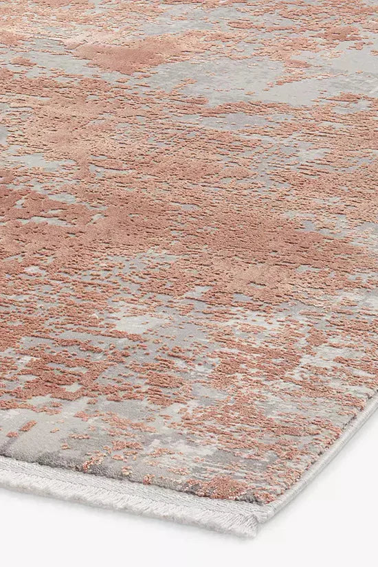 Toros Ombre Luxury Rug | Terracotta Pink