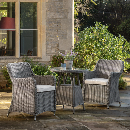Ascot Bistro Set - Salt Spray