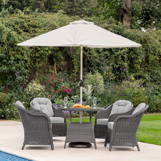 Vazzano 2x3m Parasol Cream
