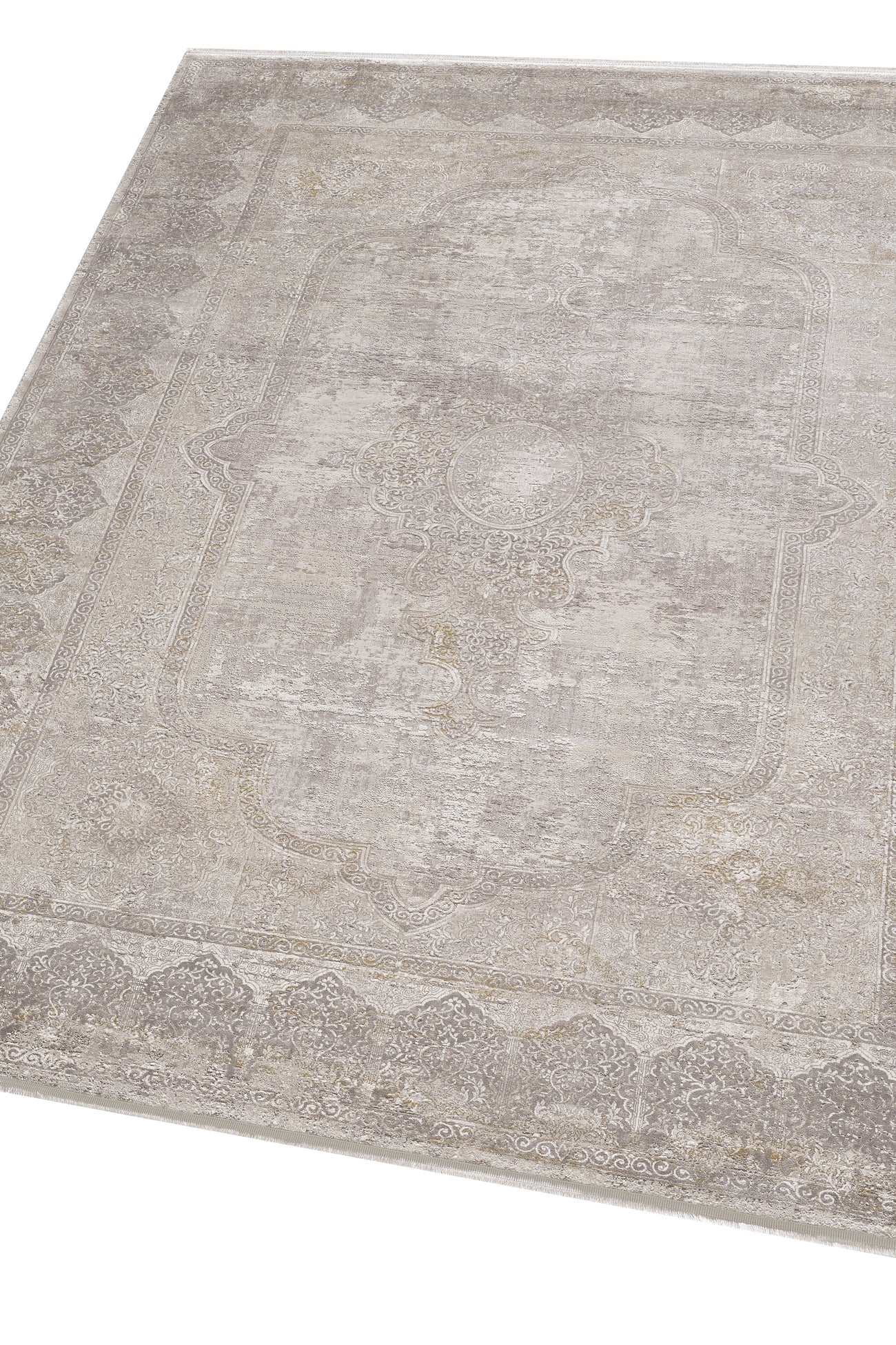 Toros Medallion Luxury Rug | Natural