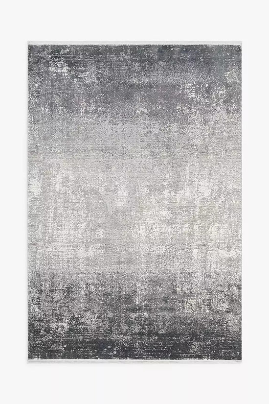 Toros Ombre Luxury Rug | Charcoal/Silver