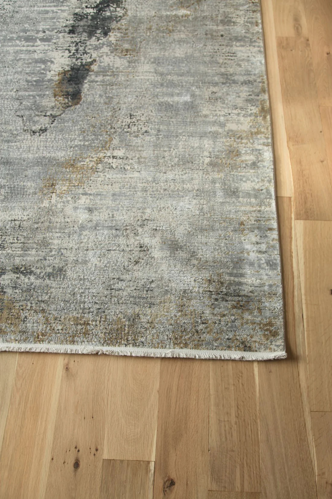 Toros Illusion Luxury Rug | Frost Grey