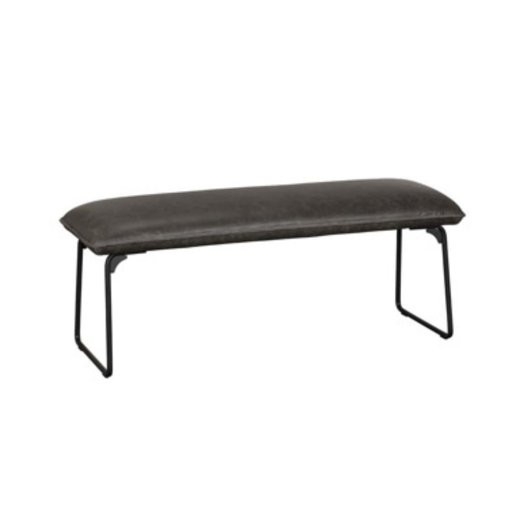 Cooper Low Bench | Grey