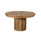 Fairmont 135cm-185cm Round Extending Dining Table