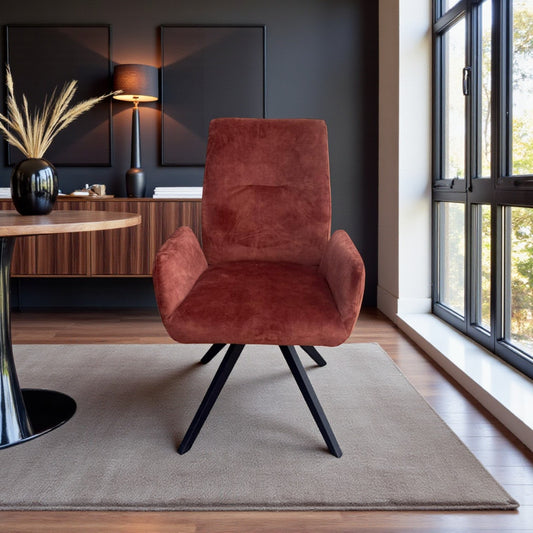Siena Swivel Reclining Dining Chair | Pair