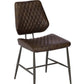 Dalton Dining Chair Pair | Dark Brown