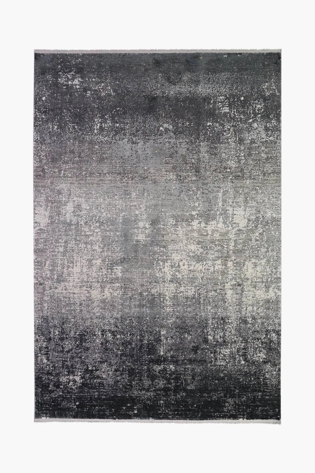 Ombre Charcoal / Silver Luxury Rug - Rydan Interiors