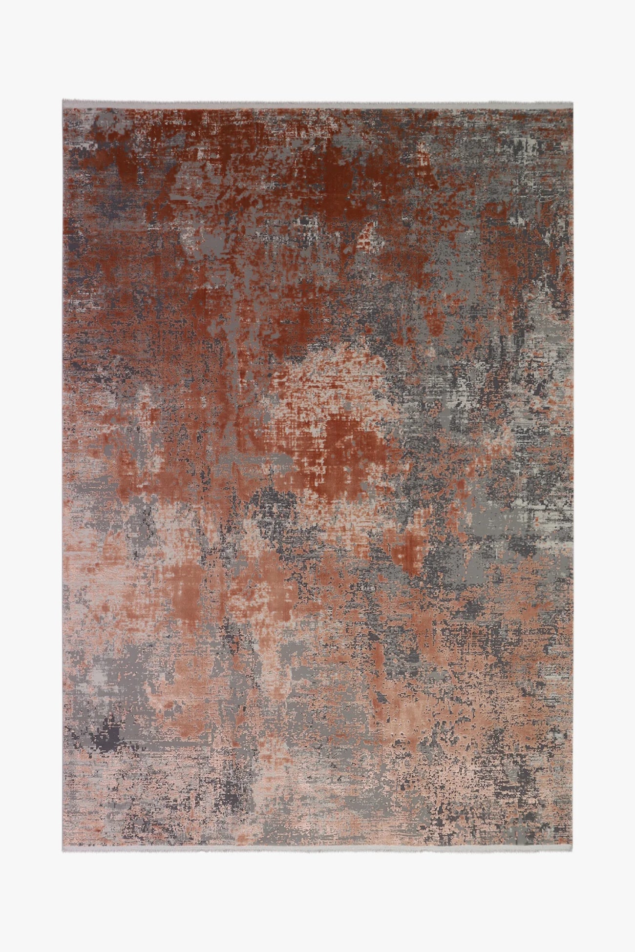 Toros Ombre Luxury Rug | Terracotta Pink