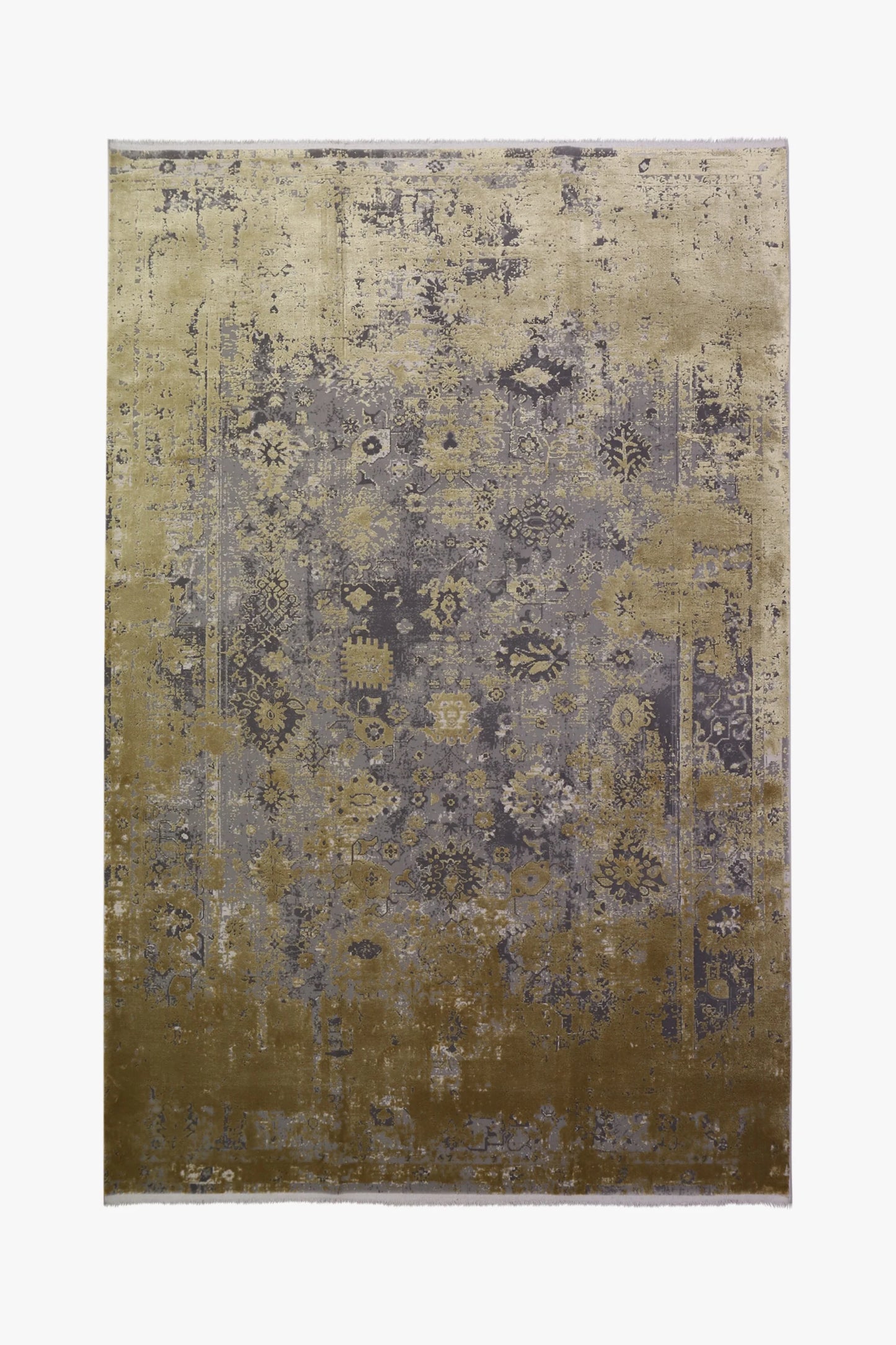 Toros Distressed Ziegler Luxury Rug | Gold