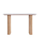 Mango Wood Reed Console Table