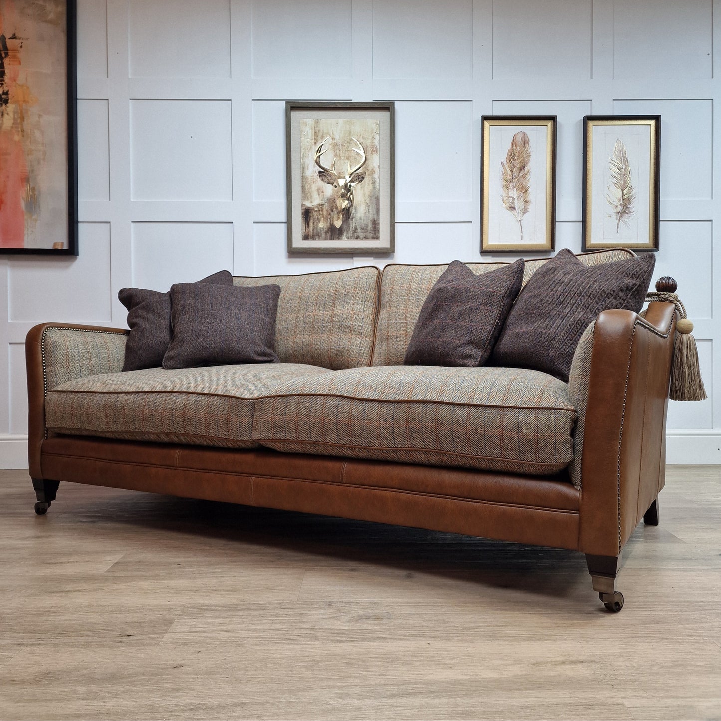 Balmoral Traditional Harris Tweed Sofa