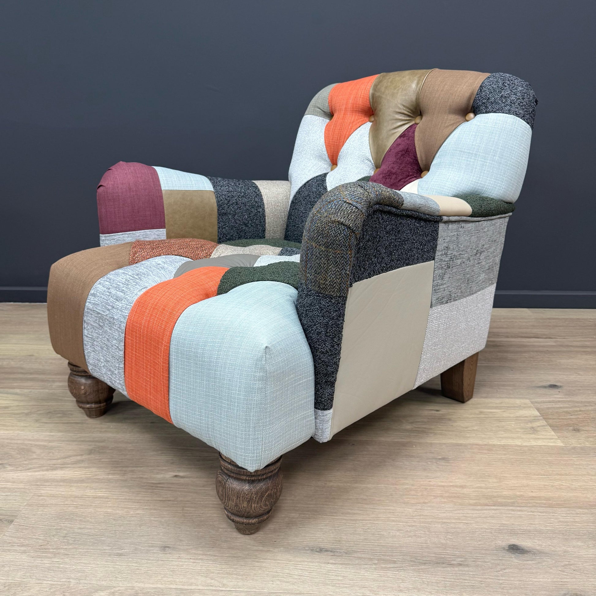 Mix Patchwork Armchair Morgan – Rydan Interiors