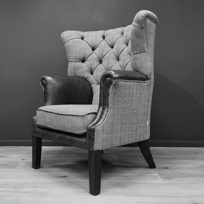 Browse Our large Collection Of Harris Tweed & Leather Chairs – Rydan ...
