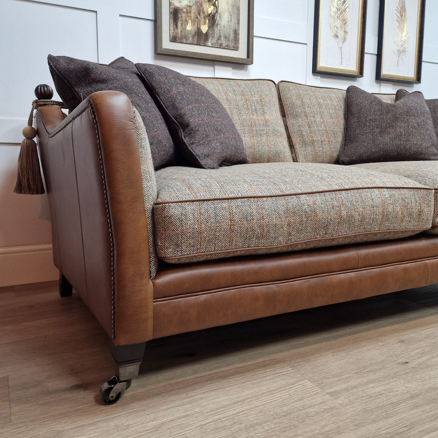 Balmoral Traditional Harris Tweed Sofa