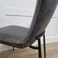 Ella Dining Chair Grey Pu Leather (Pack of 2) - Rydan Interiors