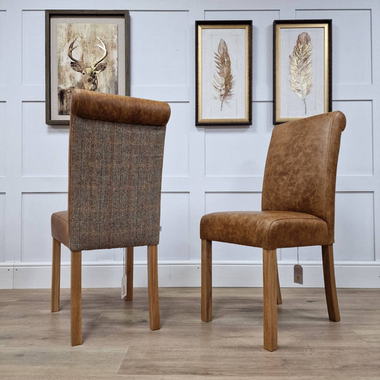 Browse Our large Collection Of Harris Tweed & Leather Chairs – Rydan ...