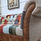Fabric Patchwork & Harris Tweed 2 Seater Chesterfield - Jack - Sofas - Rydan Interiors