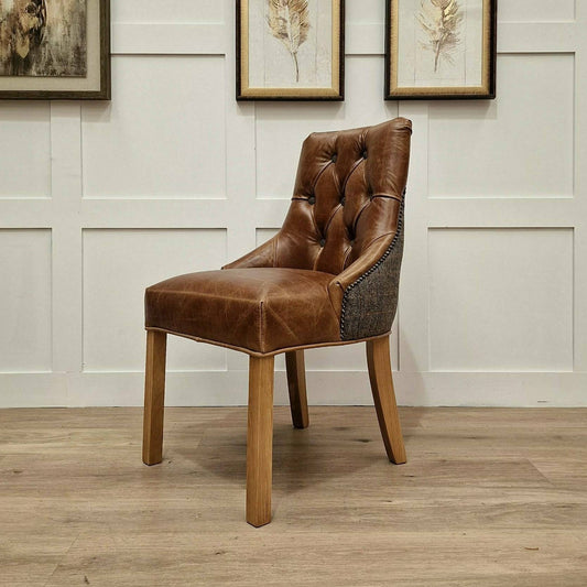 Browse Our large Collection Of Harris Tweed & Leather Chairs – Page 2 ...