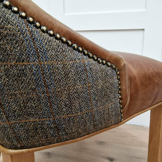 Browse Our large Collection Of Harris Tweed & Leather Chairs – Rydan ...
